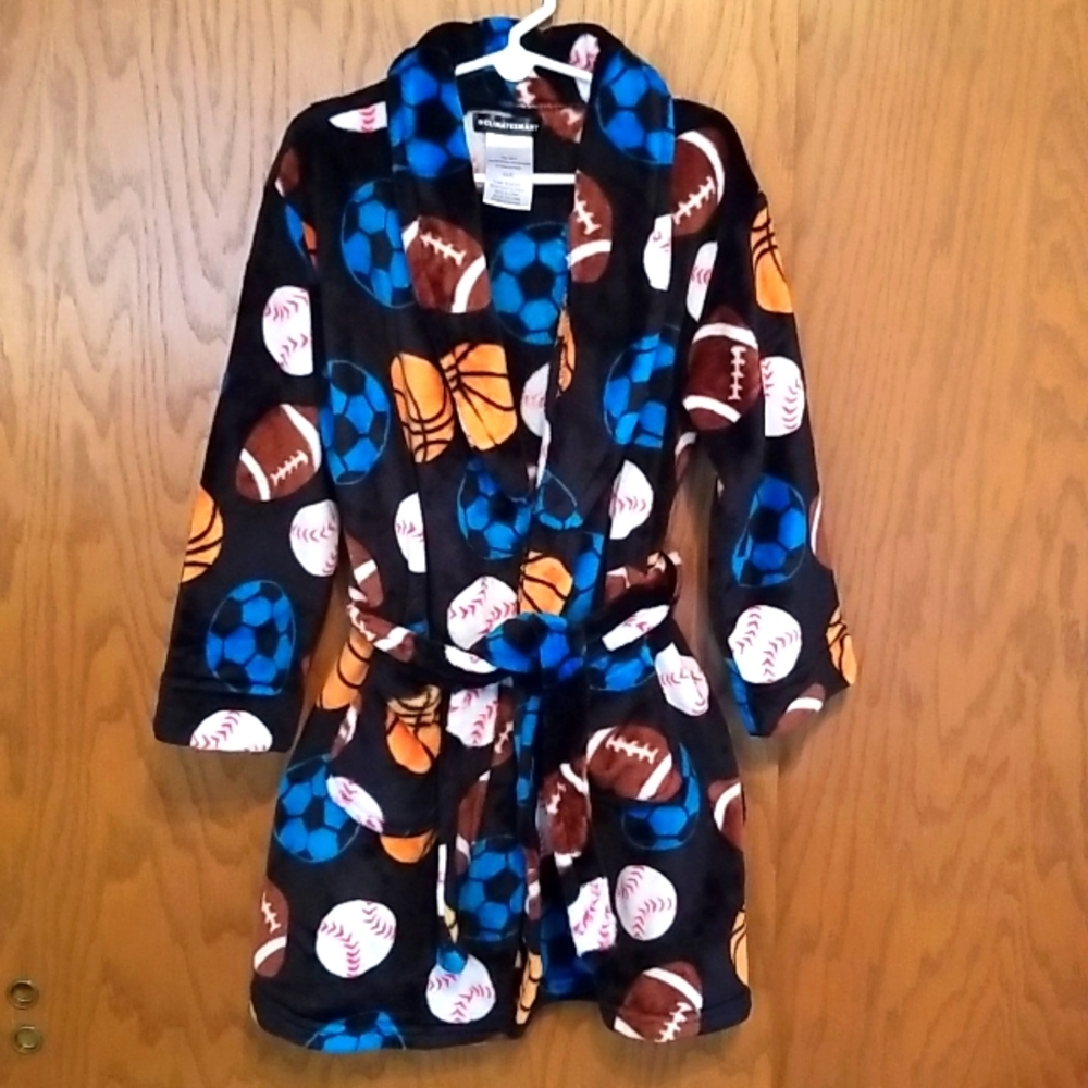 Cuddl Duds Climatesmart Boy's Sports Fleece Robe